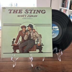 The Sting Original Motion Picture Soundtrack LP 1974 MCA 37091